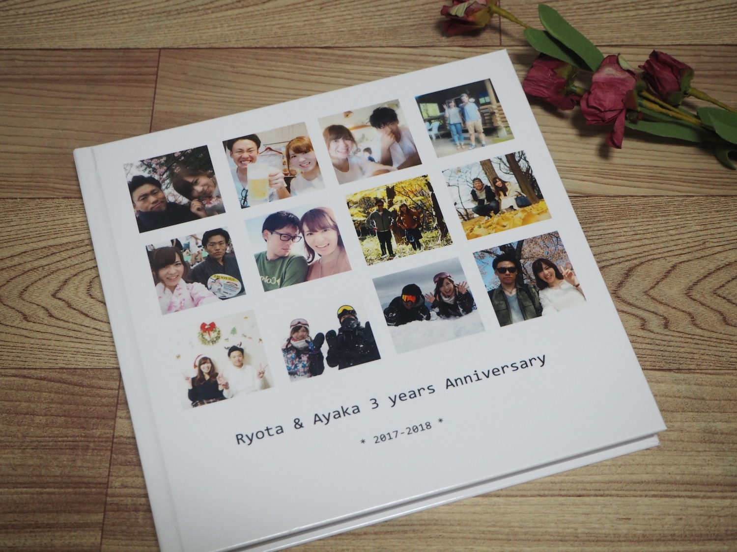 1年の思い出がたっぷり♡記念日アルバム♪ COUPLEALBUM